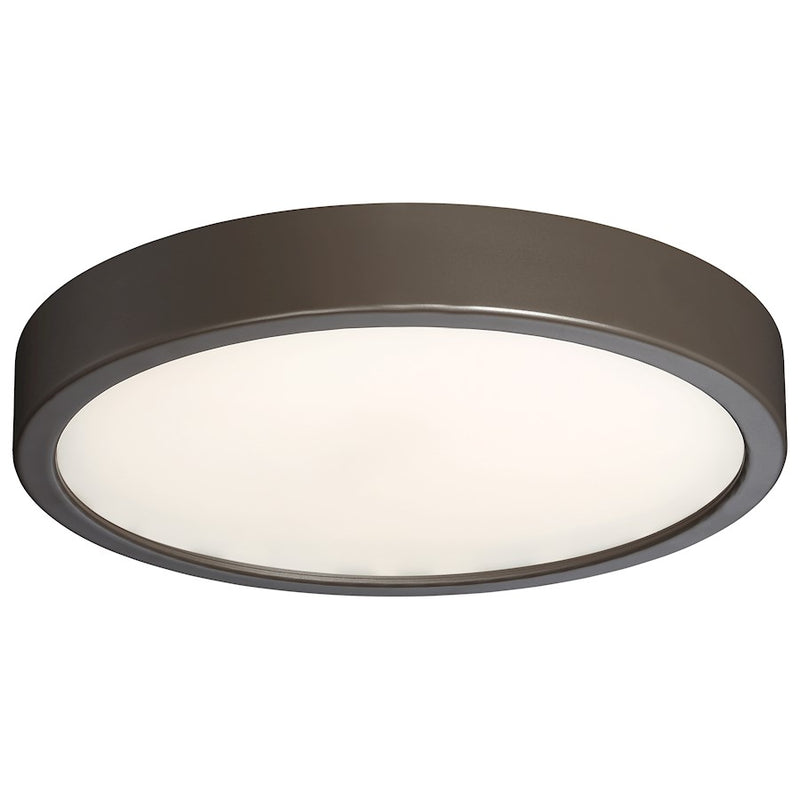 George Kovacs P842-647B-L 10in 1-Light Outdoor Sconce | Painted Copper Bronze Patina and Clear Glass | Covered Patio & Entryway | Model P842-647B-L