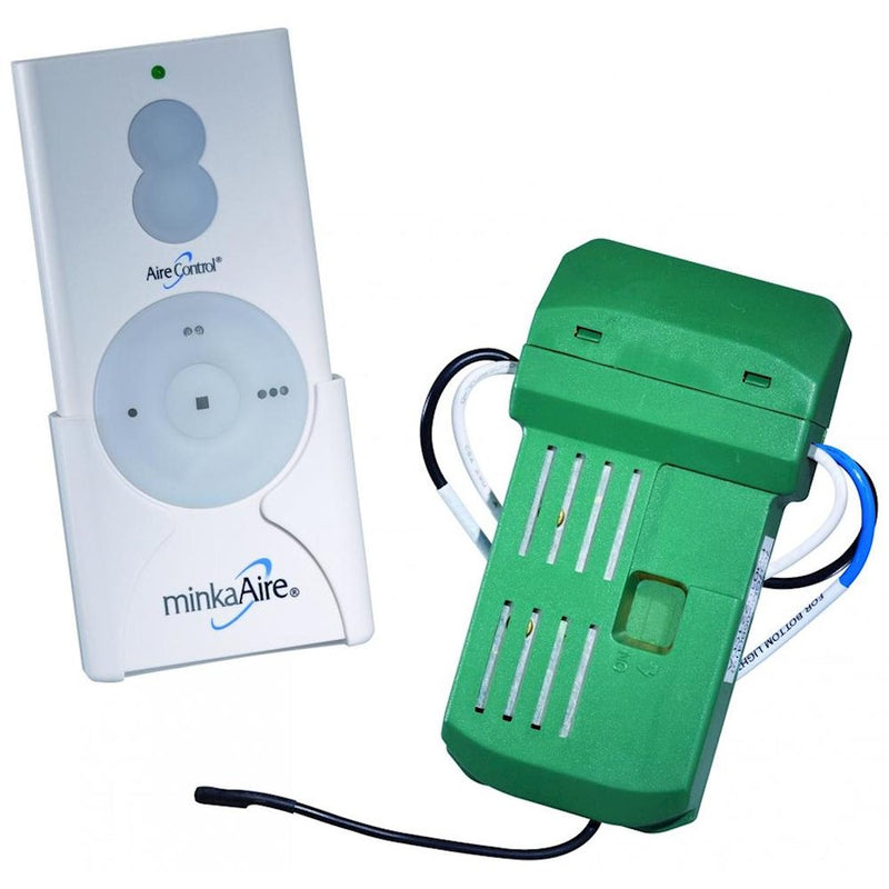 Minka Aire Remote Manual Rev and LED Receiver | Grey Finish | Ceiling Fan Accessory | 3 x 5.75 x 2.5 in | Model RCS223L