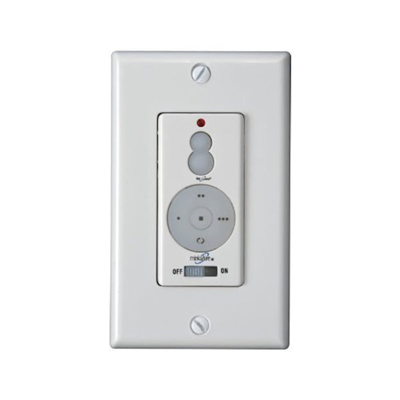 Minka Aire 210 Wall Control System | White | Ceiling Fan Remote & Control | 4.75 x 2.75 x 4.75 in | Model WC210