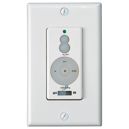 Minka Aire WCS213 Wall Control System | White Finish | Ceiling Fan Speed & Light Dimmer Control | 4.75 x 2.75 x 4.75 in | Model WCS213