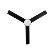 Millennium Lighting Trestwyn 52in 3-Blade 5CCT LED Ceiling Fan | Transitional Brass and Matte Black Plywood | Bedroom & Living | Model 1100LED-BR-MBK