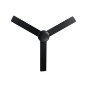 Millennium Lighting Trestwyn 52in 3-Blade 5CCT LED Ceiling Fan | Transitional Matte Black and Etched Acrylic | Bedroom | Model 1100LED-MBK-MBK