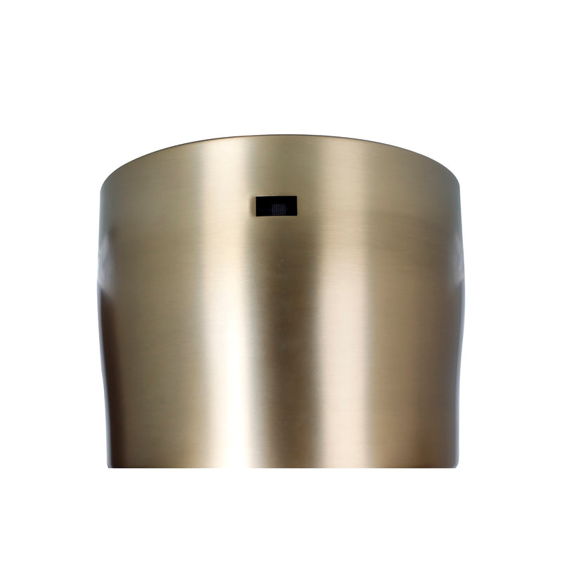 Millennium Lighting Lockbourne 48in 3-Blade 5CCT LED Flush Mount Ceiling Fan | Transitional Brass and Matte Black | Bedroom | Model 1102LED-BR-MBK