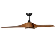 Millennium Lighting Hammerlin 52in 3-Blade Ceiling Fan | Transitional Brushed Nickel and Maple | Bedroom & Living Room | Model 1103LED-BN-MP