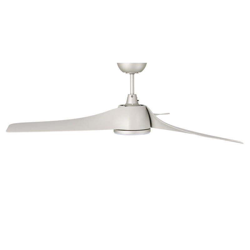 Millennium Lighting Hammerlin 52in 3-Blade Ceiling Fan | Transitional Brushed Pewter | Bedroom & Living Room | Model 1103LED-BP-BP
