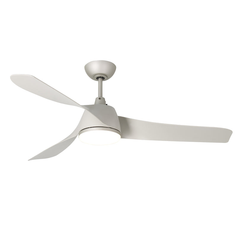 Millennium Lighting Hammerlin 52in 3-Blade Ceiling Fan | Transitional Brushed Pewter | Bedroom & Living Room | Model 1103LED-BP-BP