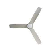 Millennium Lighting Kylpin 60in 3-Blade LED Ceiling Fan | Transitional Brushed Pewter and Etched Acrylic | Covered Patio | Model 1111LED-BP-BP
