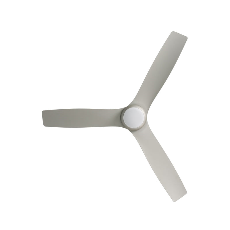 Millennium Lighting Kylpin 60in 3-Blade LED Ceiling Fan | Transitional Brushed Pewter and Etched Acrylic | Covered Patio | Model 1111LED-BP-BP