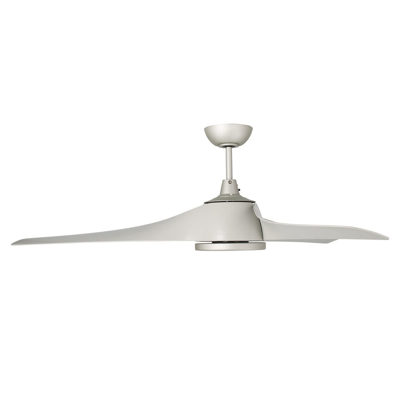Millennium Lighting Hammerlin 60in 3-Blade Ceiling Fan | Transitional Brushed Pewter and Etched PC | Bedroom & Living Room | Model 1113LED-BP-BP