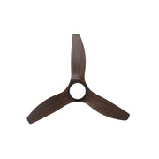 Millennium Lighting Karrston 54in 3-Blade LED Ceiling Fan | Transitional Matte Black and Walnut Acrylic Lens | Living Room | Model 1120LED-MBK-WT