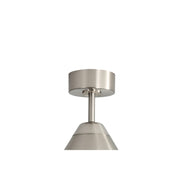 Millennium Lighting Karrston 60in 3-Blade Ceiling Fan | Transitional Brushed Nickel and Grey ABS | Bedroom & Living Room | Model 1121LED-BN-GR