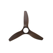 Millennium Lighting Karrston 60in 3-Blade Ceiling Fan | Transitional Matte Black and Walnut ABS | Bedroom & Living Room | Model 1121LED-MBK-WT