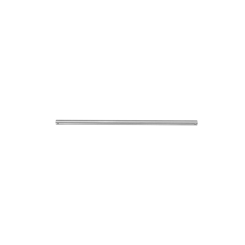 Millennium Lighting Ceiling Fan Downrod 48in | Traditional Brushed Nickel Steel | Bedroom & Living Room | 48 x 0.5 x 0.5 in, Damp Rated | Model DE48BN