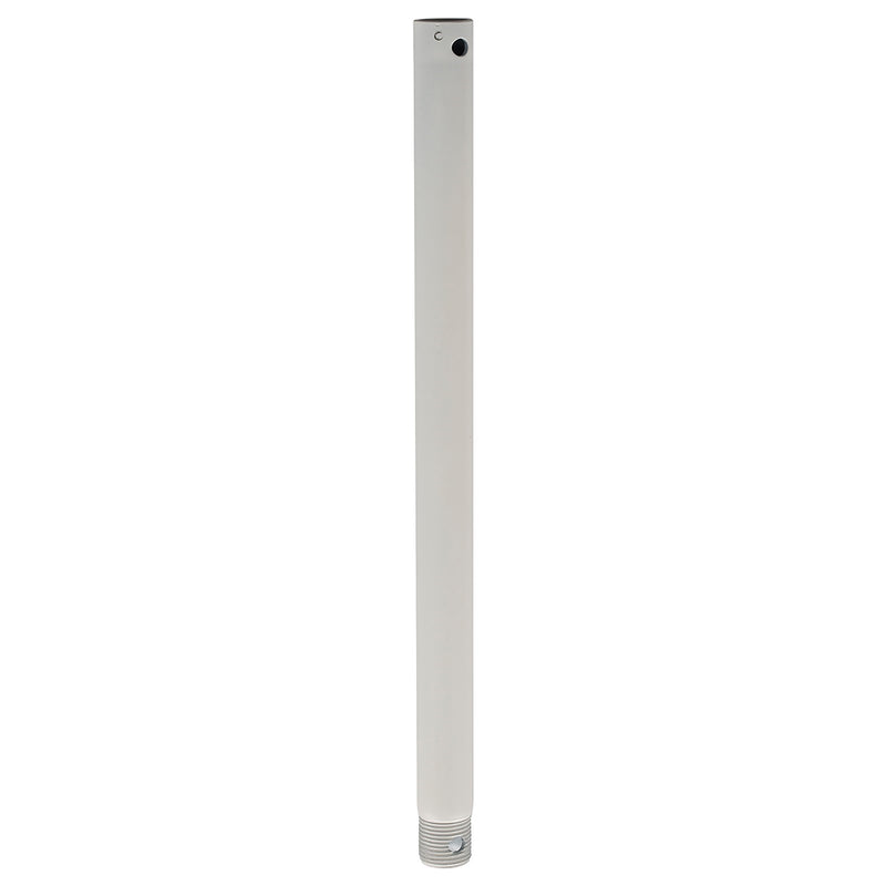 Millennium Lighting Ceiling Fan Downrod 48in | Traditional Matte White Steel | High Ceiling Fan Extension | Model E48MWW