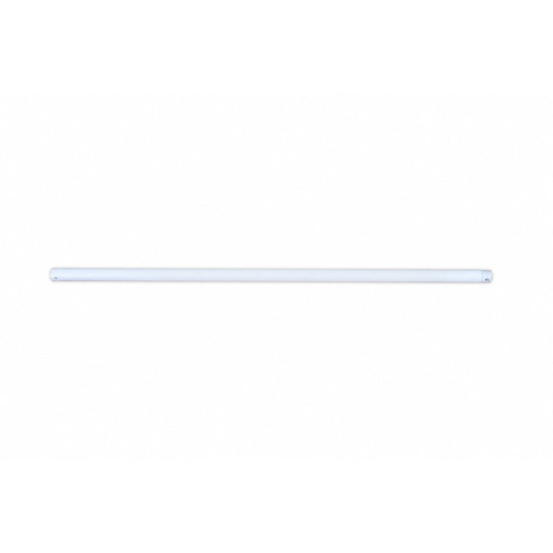 Millennium Lighting Ceiling Fan Downrod 36in | Traditional Matte White Steel | High Ceilings & Sloped Ceilings | 36 x 0.75 x 0.75 in | Model EDR36MWW