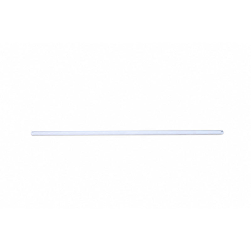 Millennium Lighting Ceiling Fan Downrod 48in | Traditional Matte White Steel | High Ceilings & Sloped Ceilings | 48 x 0.75 x 0.75 in | Model EDR48MWW