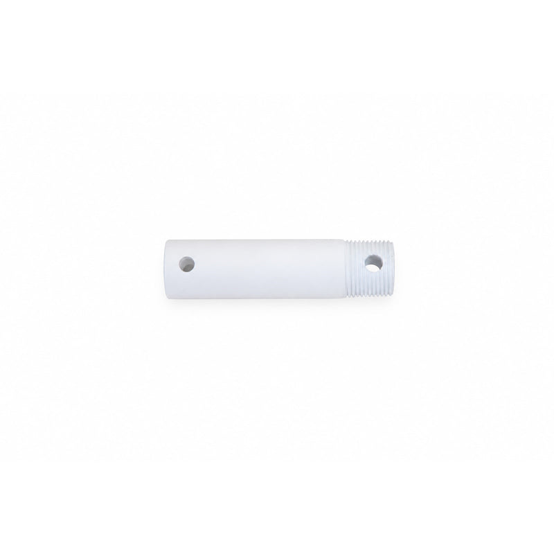 Millennium Lighting Ceiling Fan Downrod 4in | Traditional Matte White Steel | Bedroom & Living Room | 4 x 0.75 x 0.75 in | Model EDR4MWW