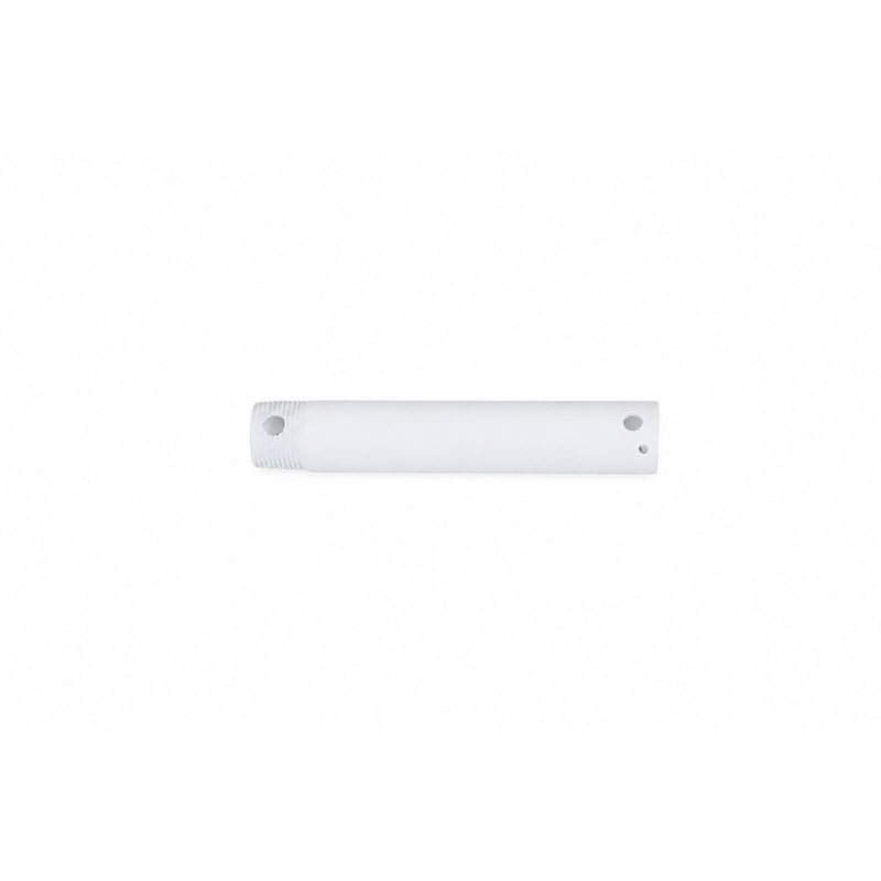Millennium Lighting Ceiling Fan Downrod 6in | Traditional Matte White Steel | Bedroom & Living Room | 6 x 0.75 x 0.75 in | Model EDR6MWW