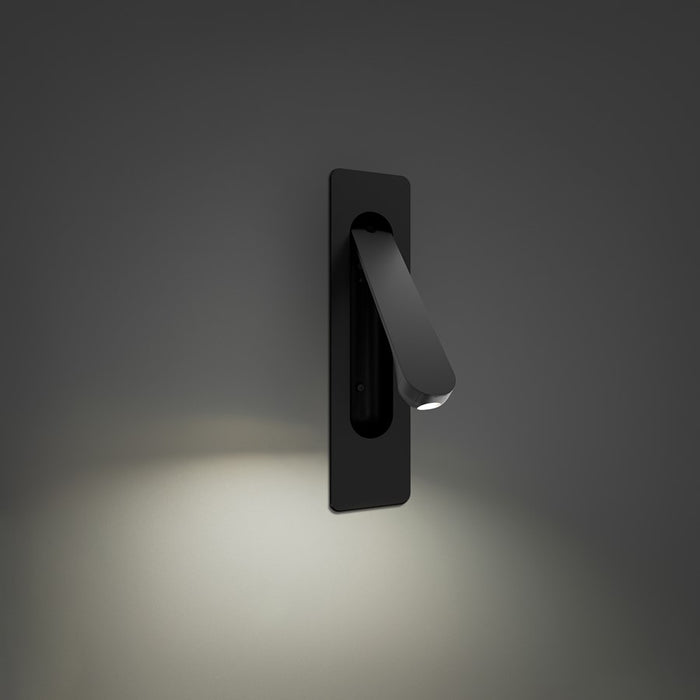 Modern Forms Line Up 1Lt 10" LED Reading Light, Black