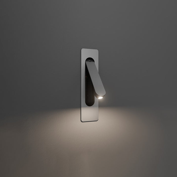 Modern Forms Line Up 1Lt 10" LED Reading Light, Brushed Nickel