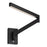 Modern Forms Beam 1 Light 22" LED Swing Arm/3000K, Black