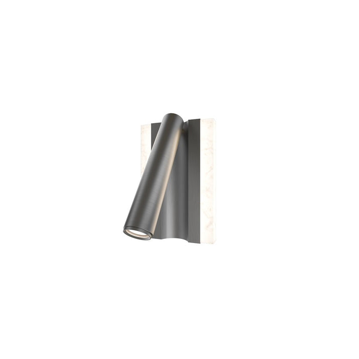 Modern Forms Ivery 9" LED Reading Light, Nickel/White/Alabaster