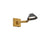 Modern Forms Pavilion 5" LED Swing Arm Light, Black Brass/White - BL-40522-BK-AB