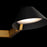 Modern Forms Pavilion 5" LED Swing Arm Light, Black Brass/White