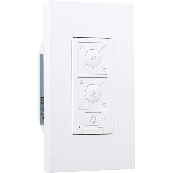 Modern Forms RF Ceiling Fan Wall Control/Single Pole Wallplate, White