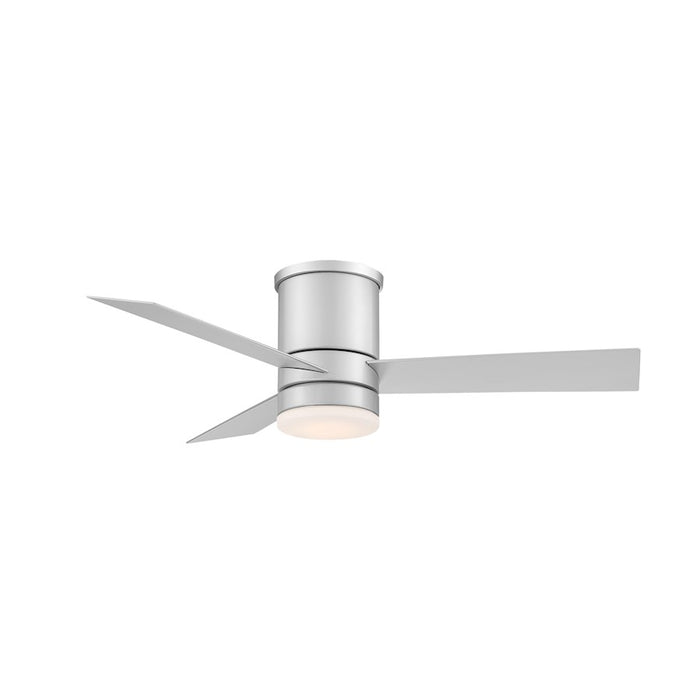 Modern Forms Axis 1 Light, Flush Mount Fan, Titanium