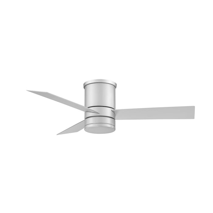 Modern Forms Axis 1 Light, Flush Mount Fan, Titanium