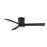 Modern Forms Axis 1 Light 52", Flush Mount Fan, Black