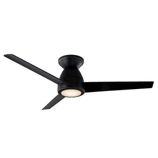 Modern Forms Tip Top 1-LT, Flush Mount Fan, Black