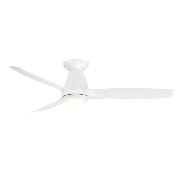 Modern Forms Fans Skylark 3-Blade Flush Ceiling Fan, White