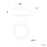 Modern Forms Preston 1Lt 8" LED Flush Mount/2700K, Brass/Opal