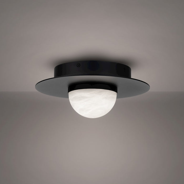 Modern Forms Landed 1 Light 12" LED Flush Mount/3000K, Black