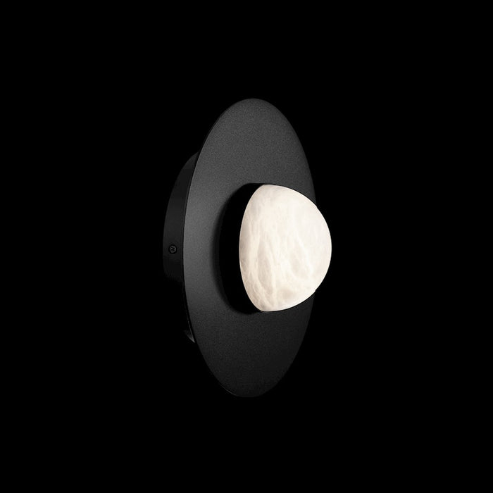 Modern Forms Landed 1 Light 12" LED Flush Mount/3000K, Black