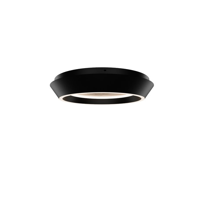 Modern Forms Tinzel 18" LED Flush/3000K, Black Gold/White