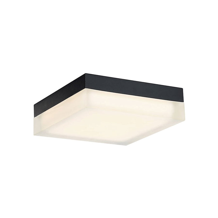 Modern Forms Matrix 1Lt 9" LED Square Flush Mount/2700K, Black - FM-2009-27-BK