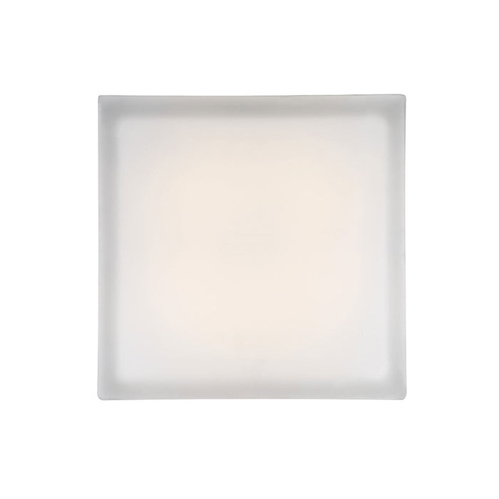 Modern Forms Matrix 1Lt 9" LED Square Flush/2700K, Titanium