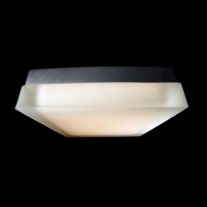 Modern Forms Matrix 1Lt 9" LED Square Flush/2700K, Titanium