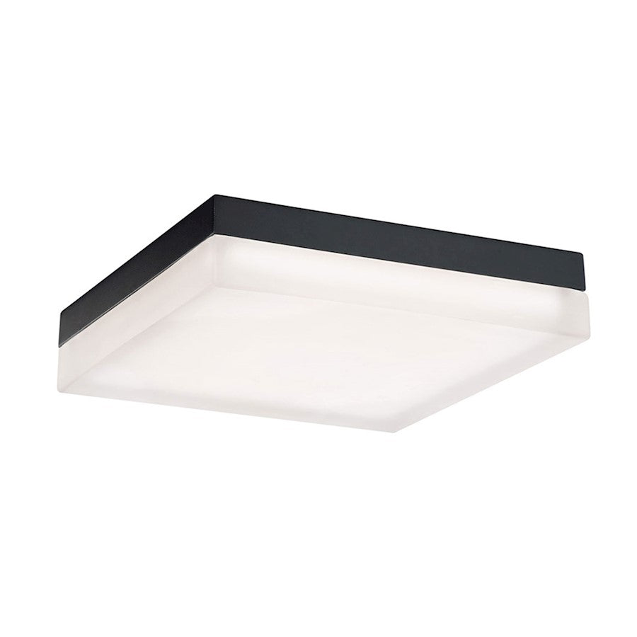 Modern Forms Matrix 1Lt 12" LED Square Flush Mount/2700K, Black - FM-2012-27-BK