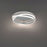 Modern Forms Veloce 1 Light 18" LED Flush Mount/3000K, Titanium