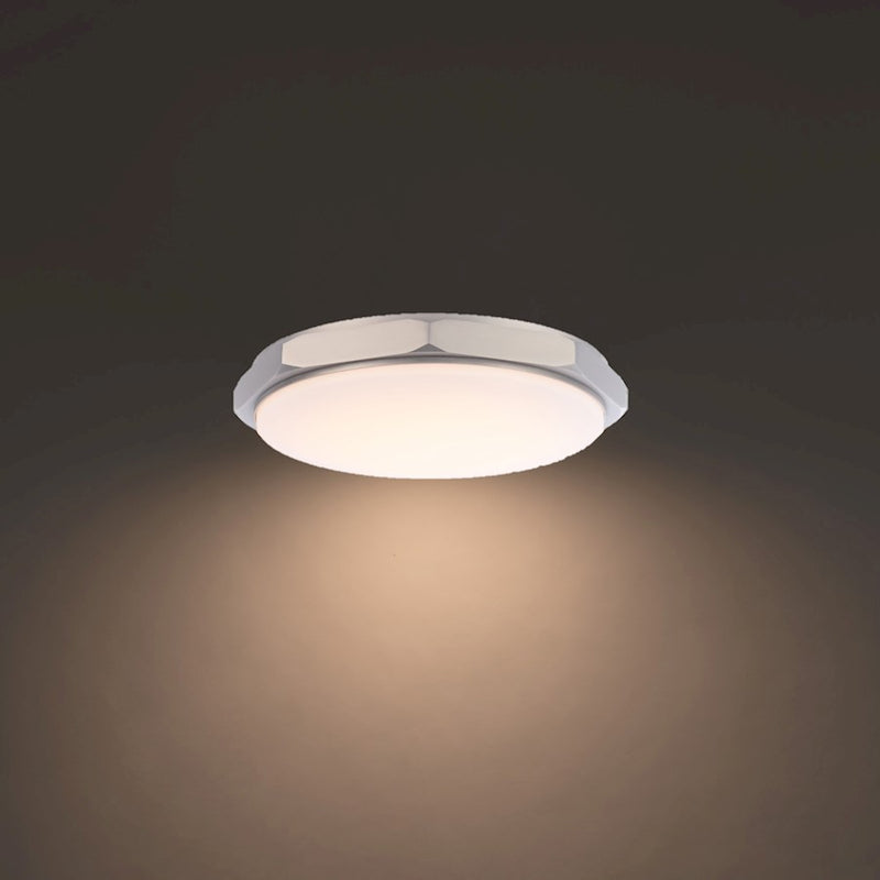 Modern Forms Grommet 1Lt 16" LED Flush Mount 3-CCT/2700K, BN