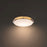 Modern Forms Grommet 1Lt 16" LED Flush Mount 3-CCT/3000K, Brass