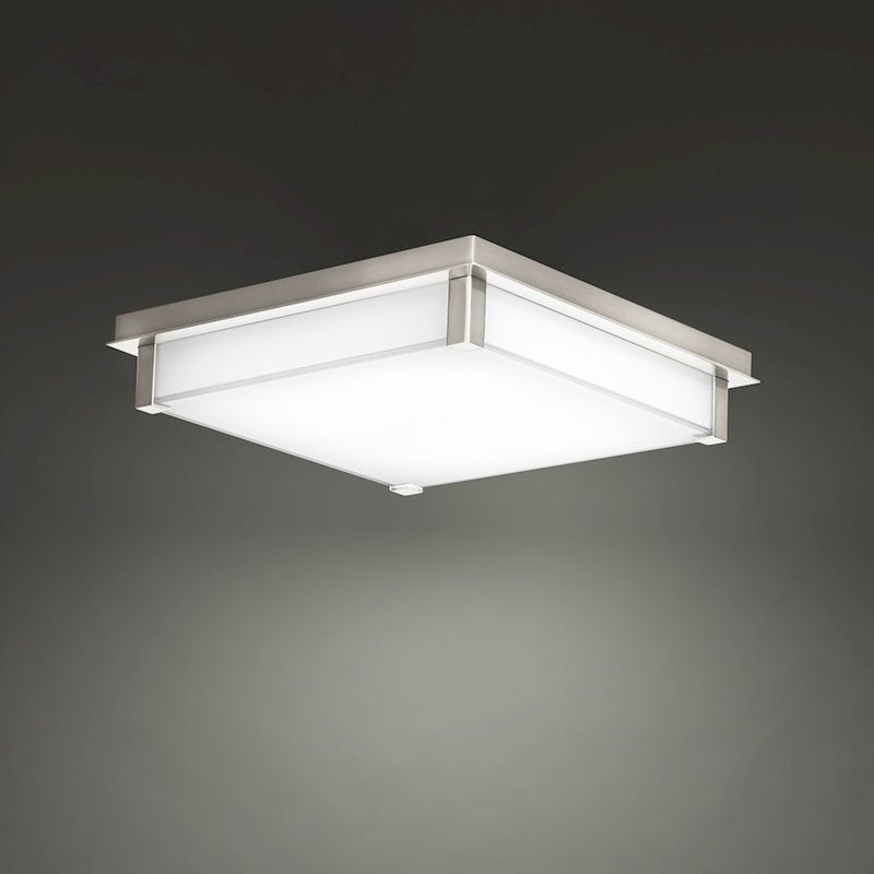 Modern Forms Polar 1Lt 14" LED Flush Mount/3000K, Nickel
