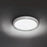 Modern Forms Argo 1Lt 7" LED Round Flush 3-CCT/2700K, White