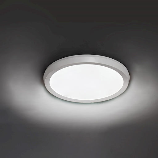 Modern Forms Argo 1Lt 7" LED Round Flush 3-CCT/3000K, White