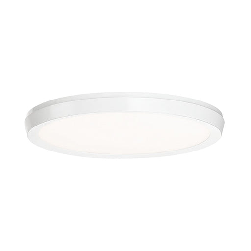 Modern Forms Argo 1Lt 11" LED Round Flush 3-CCT/3500K, White - FM-4211-35-WT