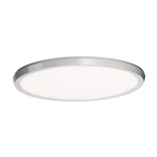 Modern Forms Argo 1Lt 15" LED Round Flush 3-CCT/2700K, Nickel - FM-4215-27-BN